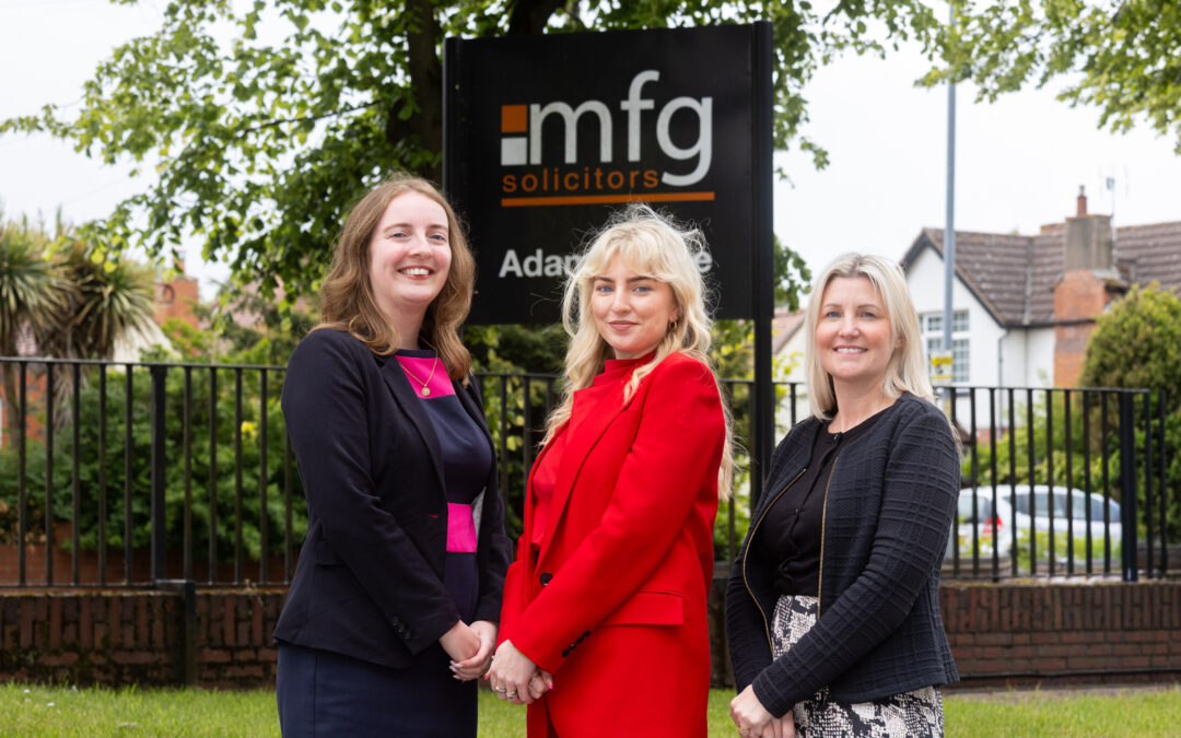 Trio of promotions announced as Kidderminster law firm mfg Solicitors
