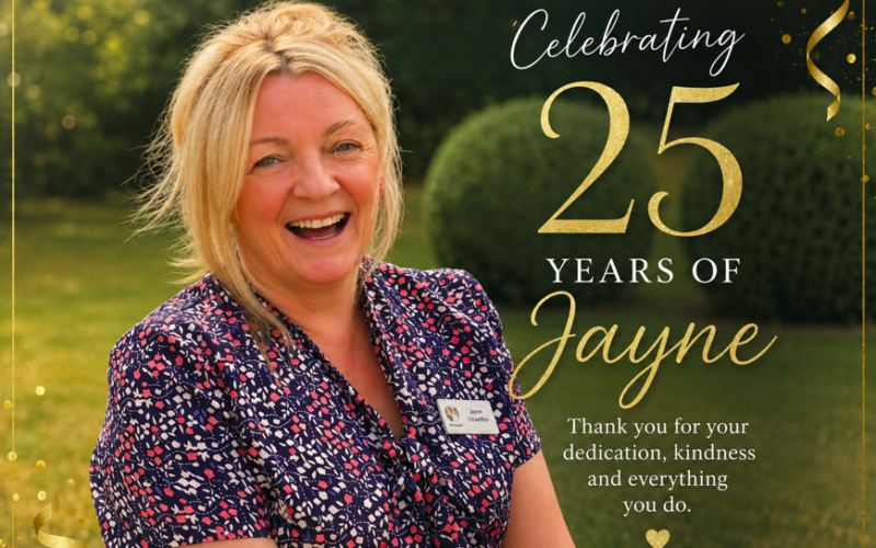 Celebrating 25 Years of Dedication – Congratulations Jayne Llewellyn!