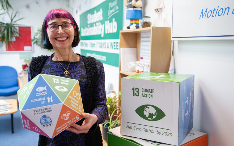 University Named Finalist for Sustainability Work with Students and Community