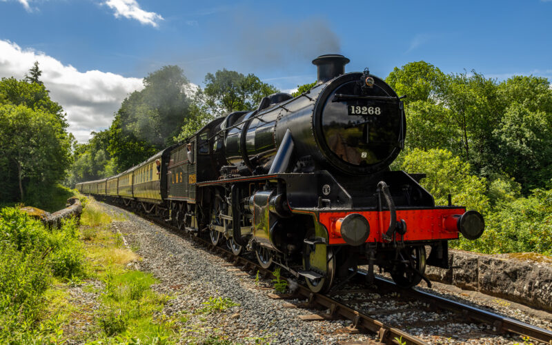 SVR resident Stanier Mogul 13268 to return to the main line with Vintage Trains
