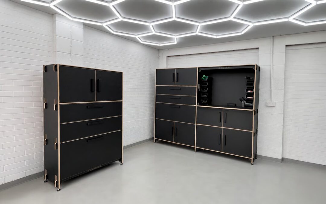 SQUIREL modular storage launches with expandable workspace systems that improve productivity