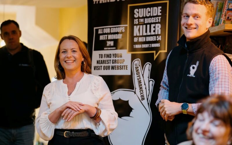 Supporting Andy’s Man Club on Suicide Prevention Awareness Day