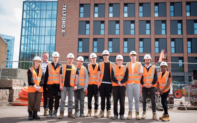 Pioneering pilot gives Herefordshire students an insight into construction
