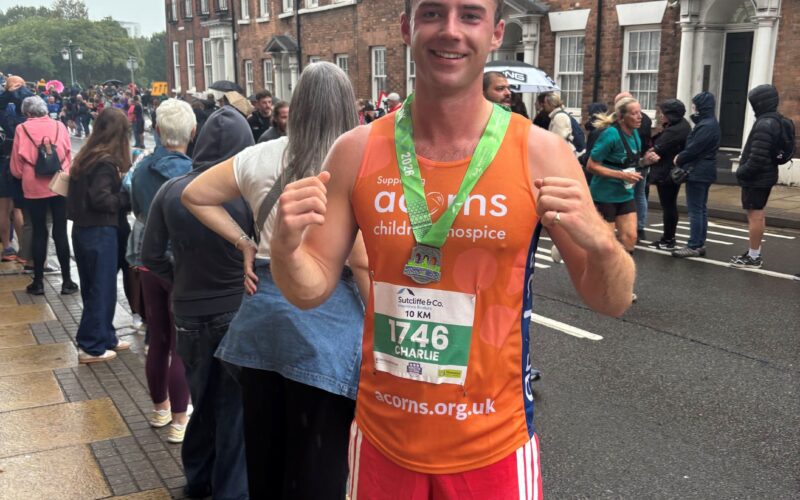 Graduate surveyor steps in to run Worcester City Run for injured colleague
