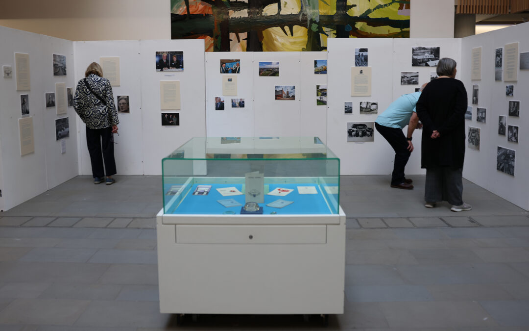 Exhibition in The Hive Marks 80 Years of the University of Worcester in the City