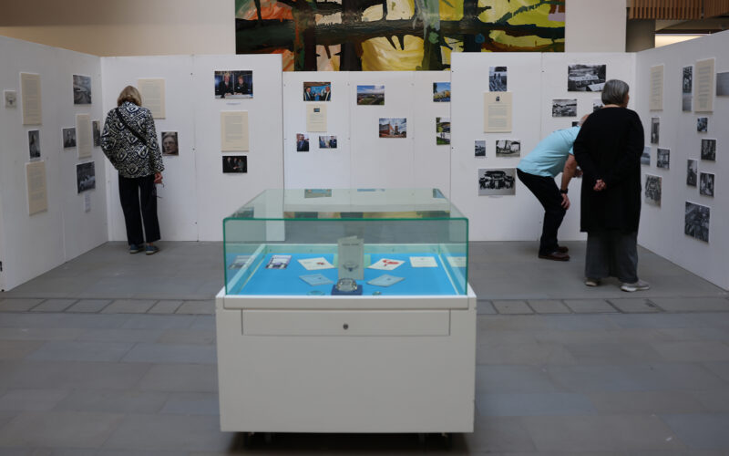 Exhibition in The Hive Marks 80 Years of the University of Worcester in the City