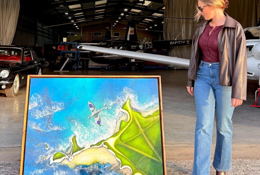 A New Generation of Aviation Art by fine artist Katie Hollinshead