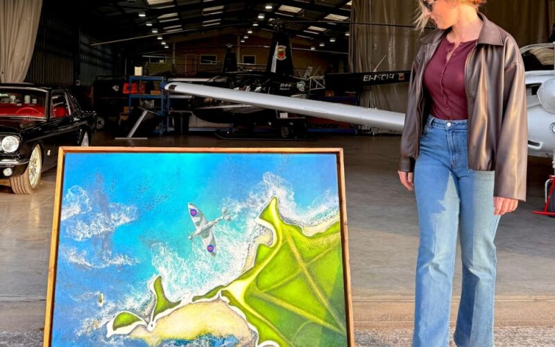 A New Generation of Aviation Art by fine artist Katie Hollinshead