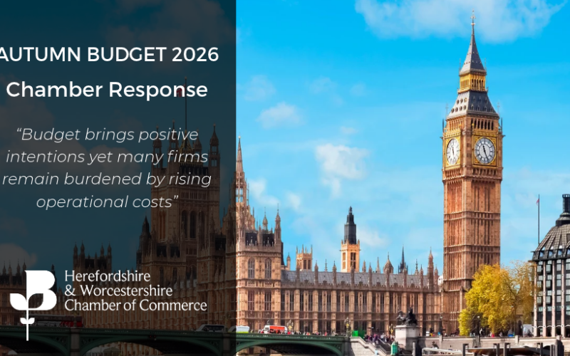 Chamber Responds to the Autumn Budget 2026