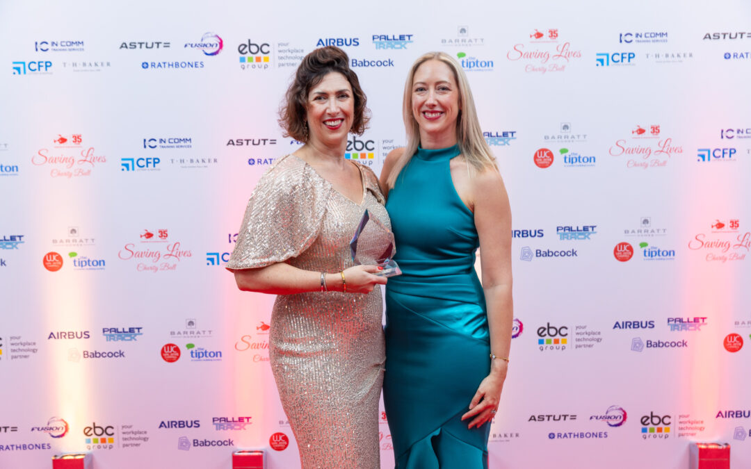 ISO QSL Receives Midlands Air Ambulance Charity Corporate Partnership Award