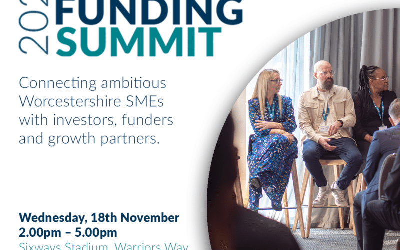 Founders to make their pitch at Sixways as Worcestershire set to host its first Business Funding Summit
