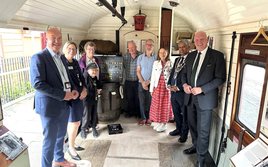 Lord-Lieutenant celebrates the people and future of the Severn Valley Railway