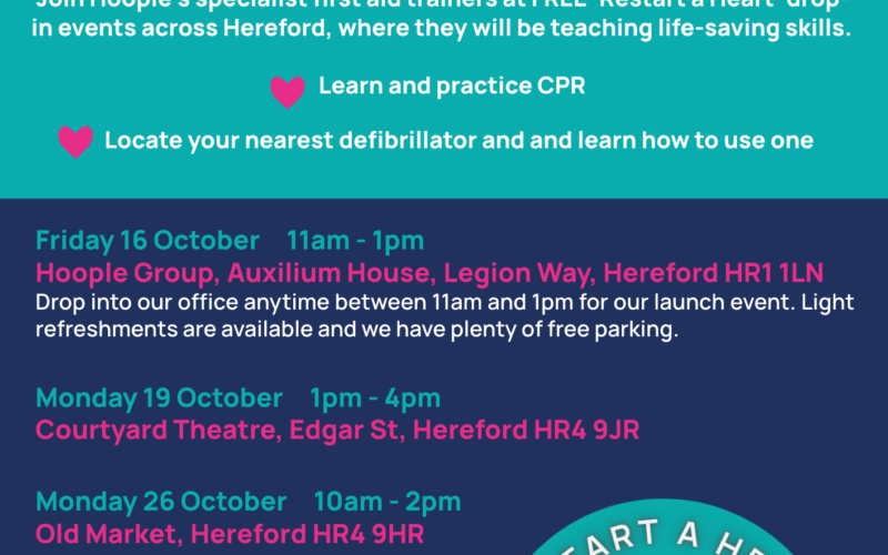 Restart a Heart is back