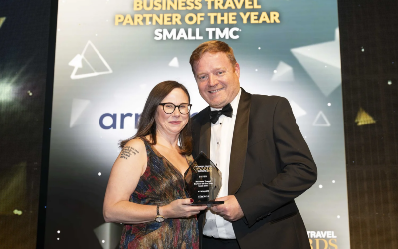Worcester-based arrangeMY wins Silver at Business Travel Awards Europe 2026