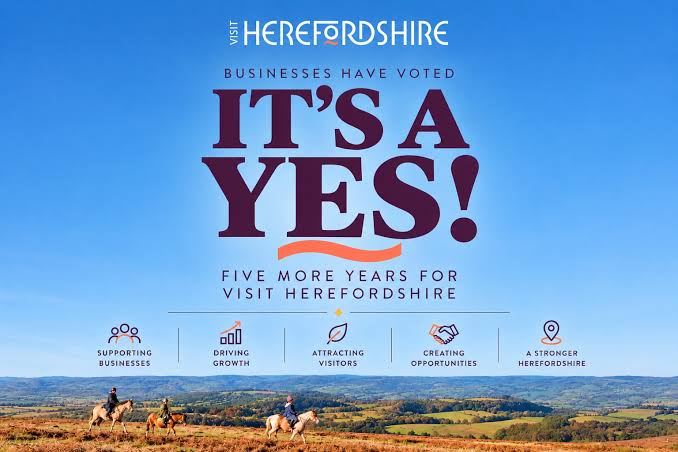 Visit Herefordshire Secures Five More Years After Businesses Vote Yes